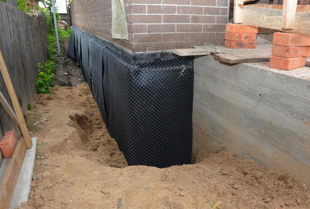 Basement Waterproofing, External Wall Waterproofing