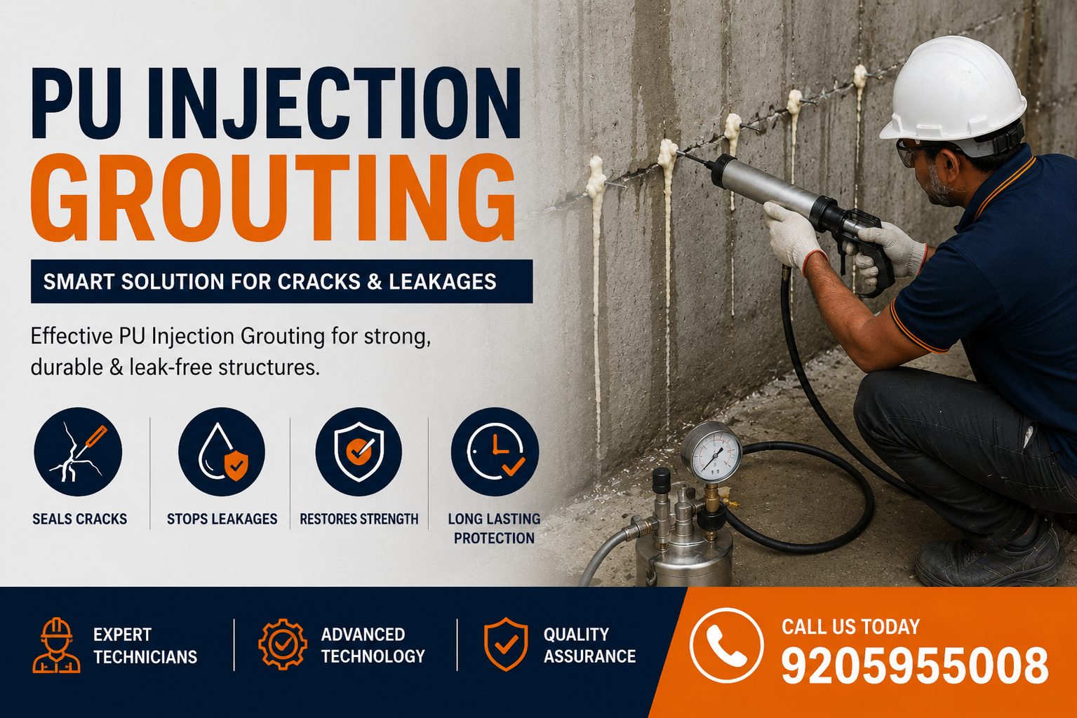 pu injection grouting
