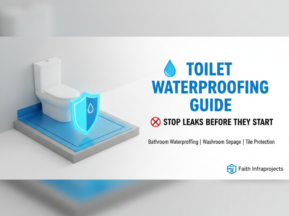 toilet waterproofing