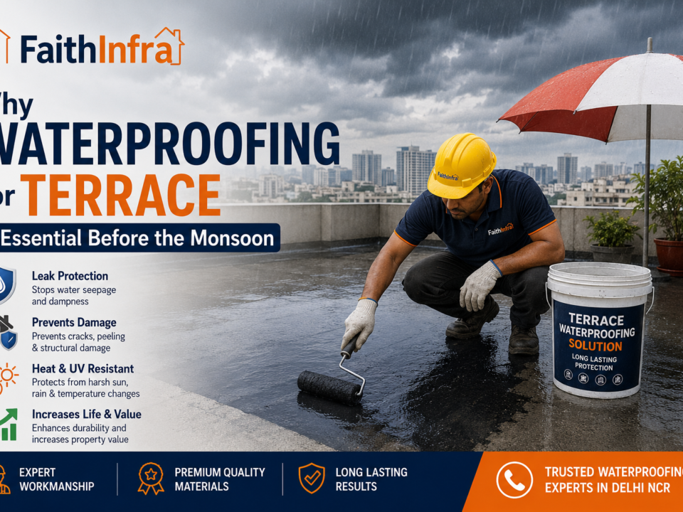 water proofing for terrace