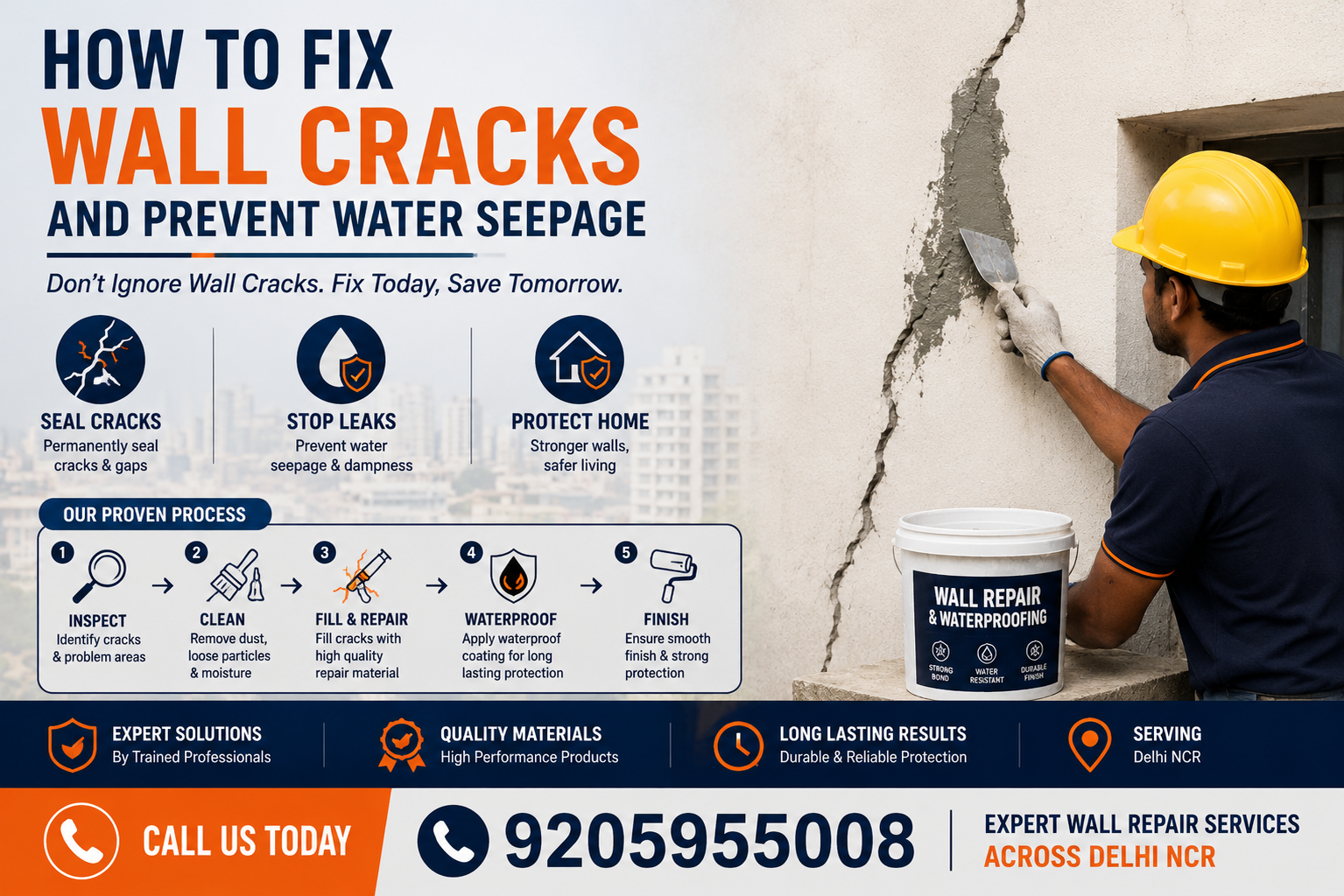 How To Fix Wall Cracks
