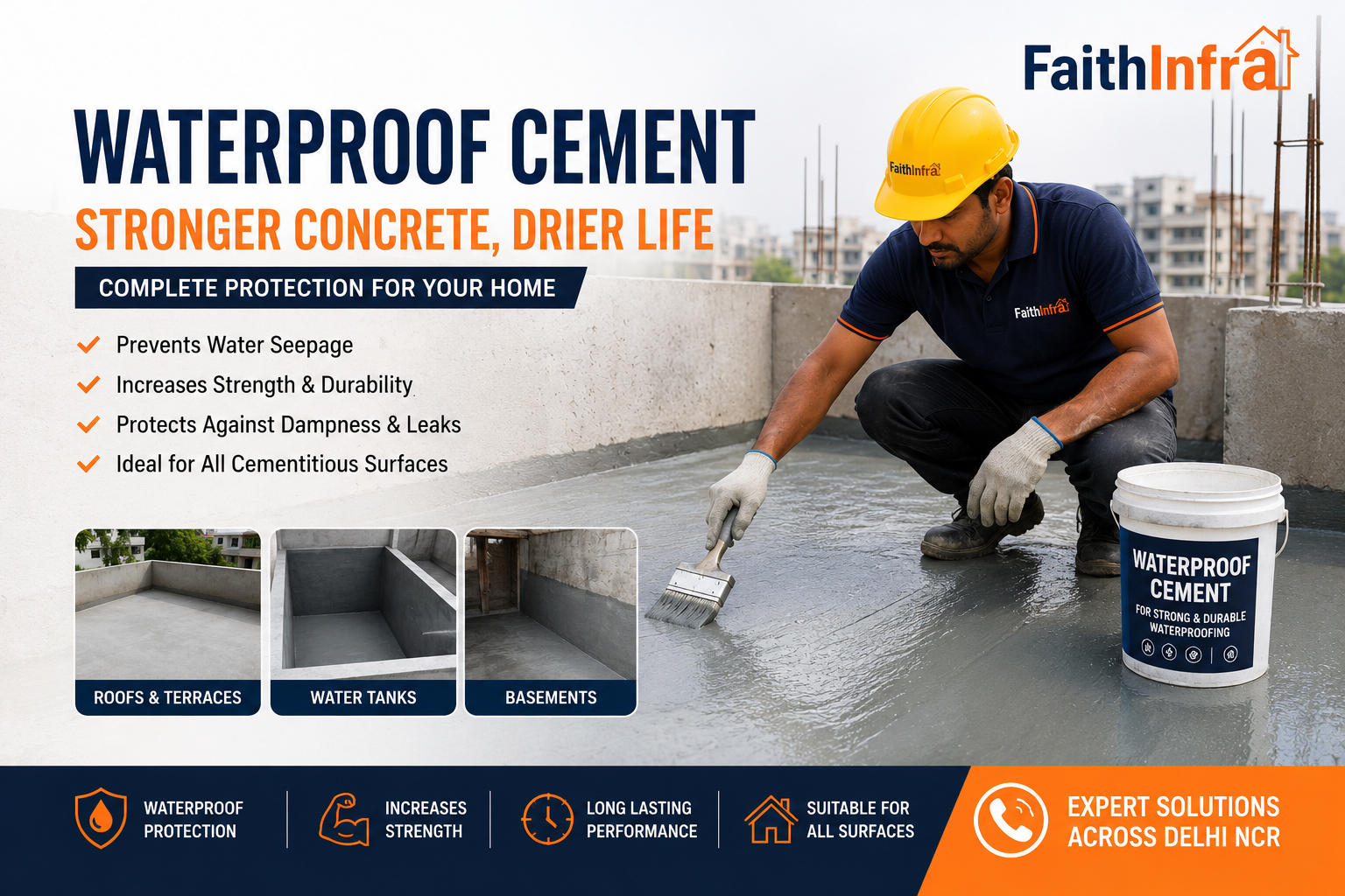 waterproof cement