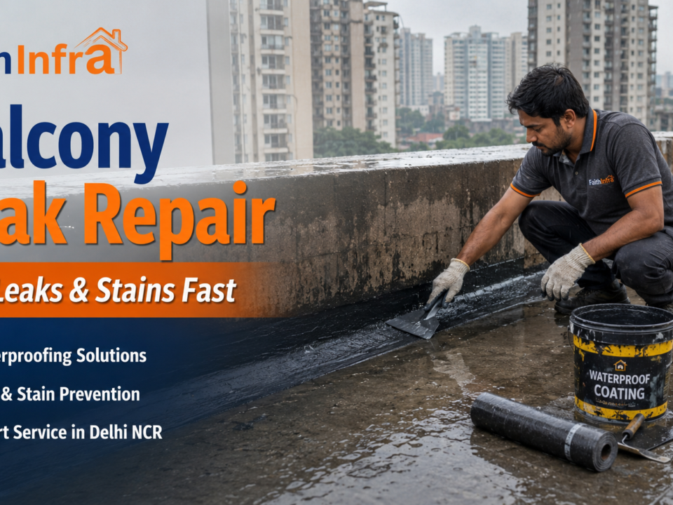 balcony leak repair