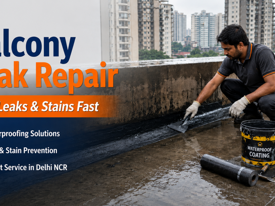 balcony leak repair