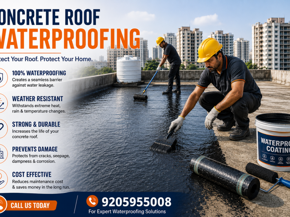 concrete roof waterproofing