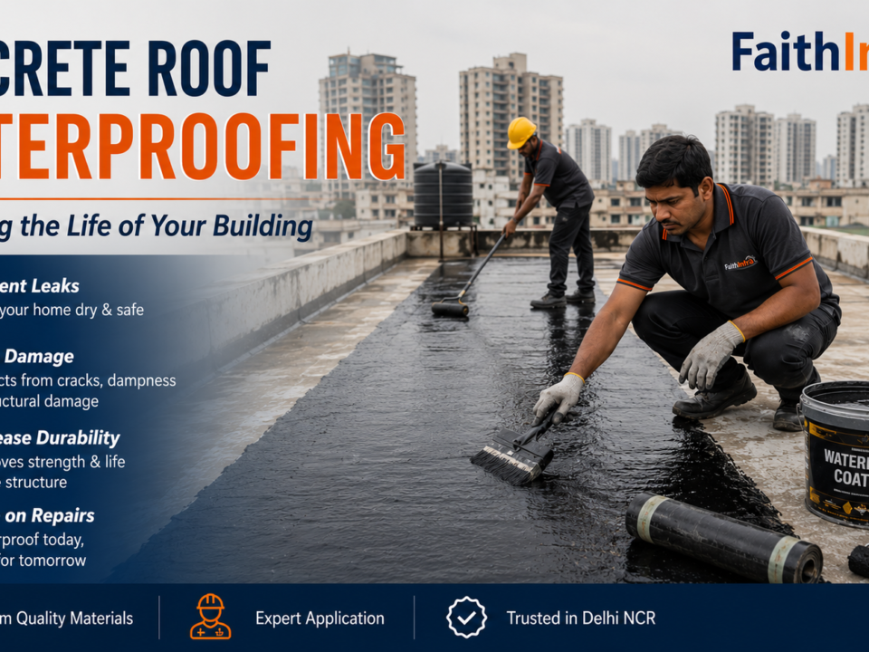 concrete roof waterproofing
