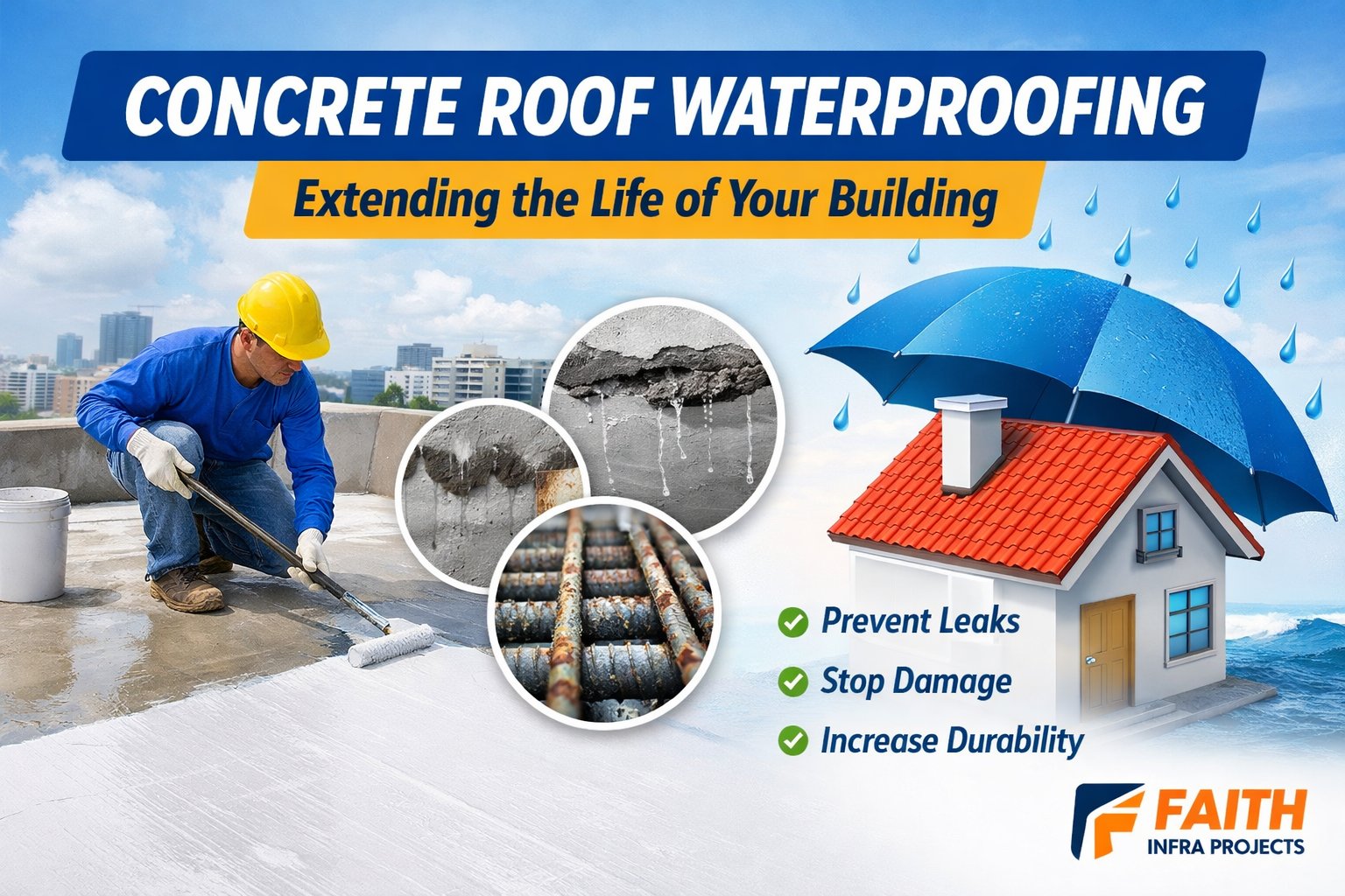 concrete roof waterproofing