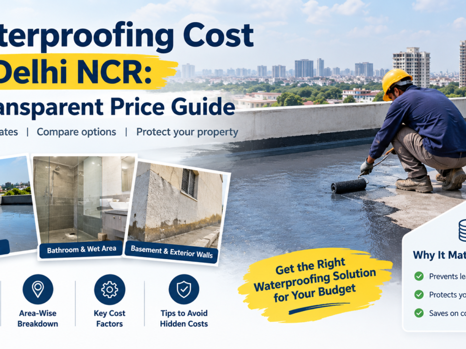 waterproofing cost delhi